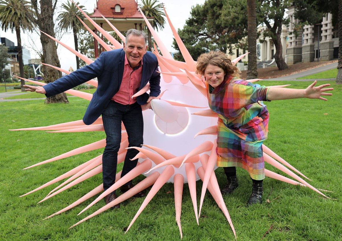 GreaterGeelong's tweet photo. We’re thrilled to have #WhiteNight back in Geelong to showcase the beauty and creativity of our city on Saturday 8 October 7pm-1am. 

Program at 👉 https://t.co/VDvtS6nWin

#WhiteNight2022 #WhiteNightGeelong #EventsGeelong #VisitGeelongBellarine 

@whitenight 
@CentralGeelong https://t.co/p57ZbKMbYc