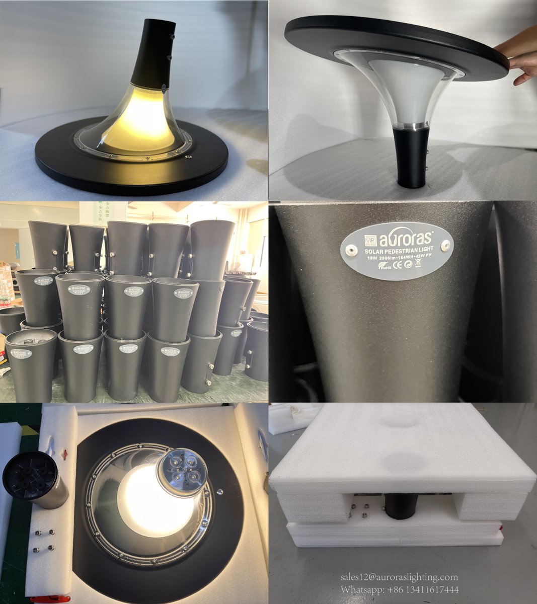 Ruby61057406's tweet image. High-quality solar pedestrian lights + Perfect package
Slope design - Not easy to accumulate snow
&amp;amp; Easy to wash off the dust rainy day
OEM is available. Welcome to custom!

sales12@auroraslighting.com
Whatsapp:+86 13411617444

#solar #best #solarpedestrianlight #solargardenlight