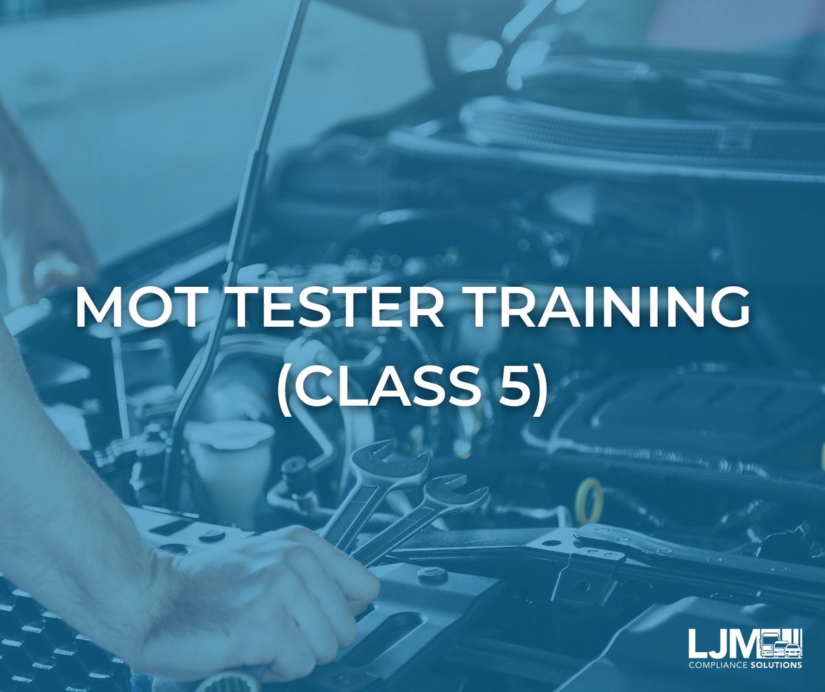 LJMCompliance's tweet photo. We offer all your MOT training needs from our fully equipped Training Centre, to upskill your existing technicians to become qualified MOT testers.

Awarded by @The_IMI, we have a 100% pass rate! Book this 1 day course now!

📞 01283 734427
https://t.co/9fgUJVAjwm https://t.co/OzerRntIuu