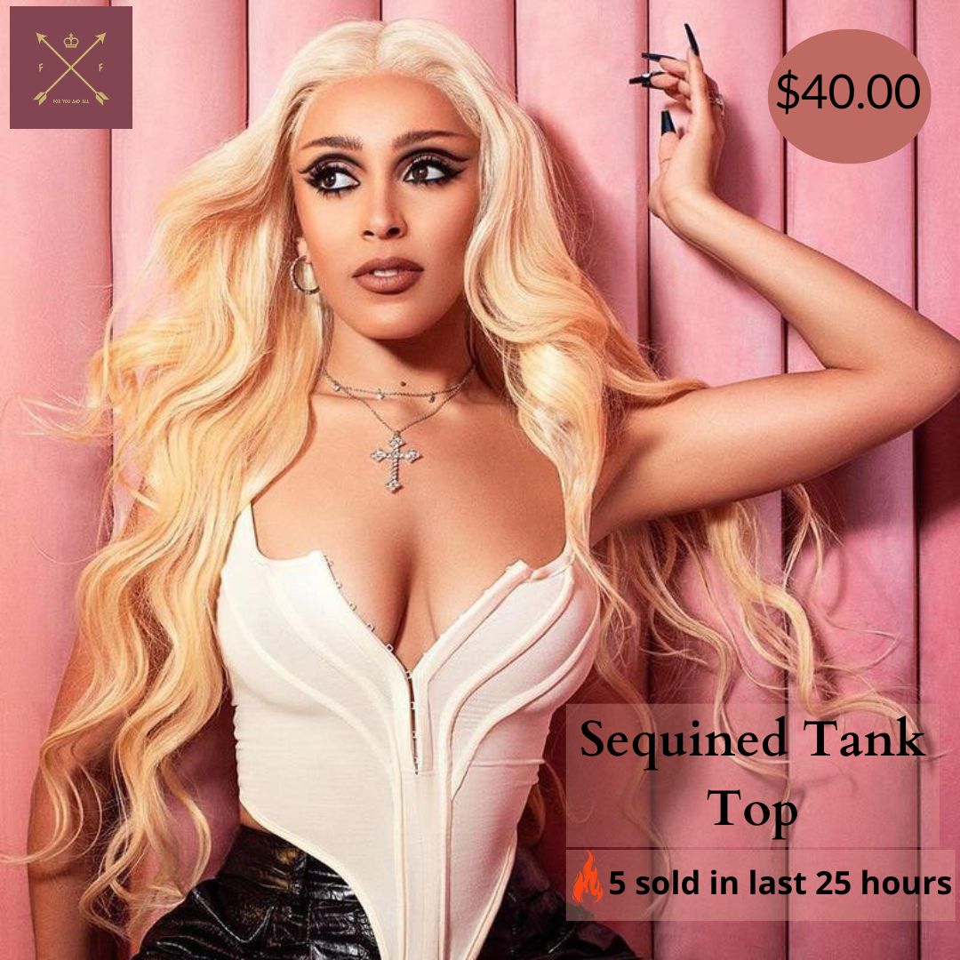 foryouandallfas's tweet photo. Buy the latest range of sequined tank tops at https://t.co/dZuIXAR7In and let the 💃 fashion describe your 🌟 glamour. https://t.co/bQf3tdoPsi
#top #tanktop #tanktops #sequinedtanktop #Dress #fashion #fashionabletop #stylishtop #hottanktop #foryouandal #girlsfashion #womenswear https://t.co/HXm9FHeVtj