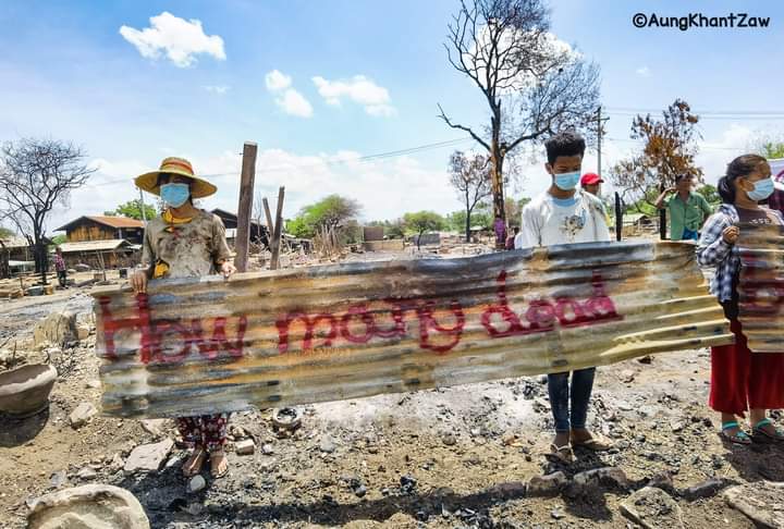 august_hmue's tweet photo. How many dead body need UN to take action?
@UN

#2022Aug18Coup    
#CrimesAgainstHumanity   
#WhatsHappeningInMyanmar https://t.co/XBc5Wilz9Y