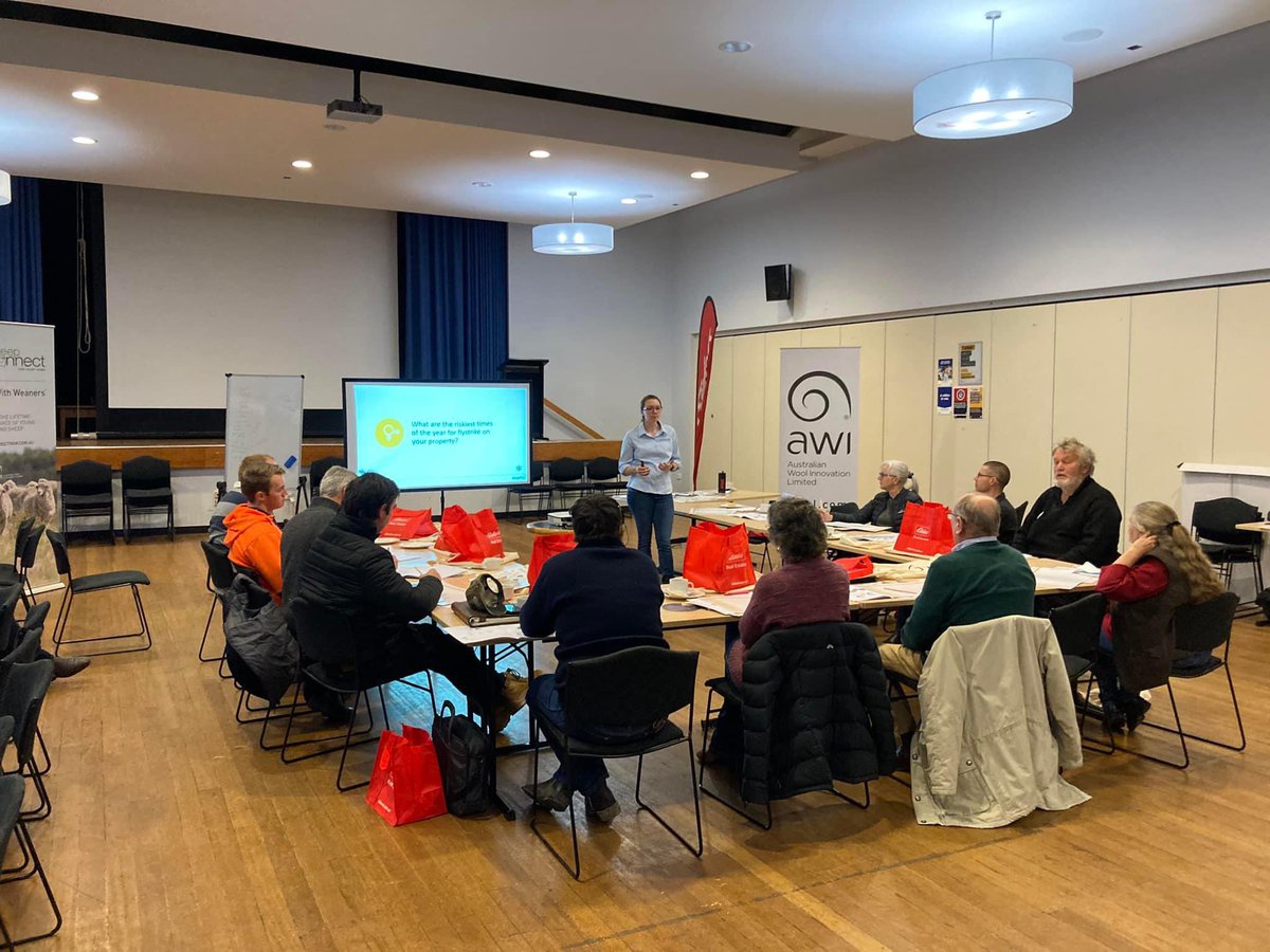 AWIExtensionNSW's tweet photo. 🪰We held a SimpliFly workshop in Yass today with Laura Broughton from Productive Livestock Systems the presenter! 🐑

⭐️We are having really positive feedback about the workshops,
so be sure to check out our events page at https://t.co/eElLG4RYy2 to find one near you! ⭐️ https://t.co/av8s8DwB3D