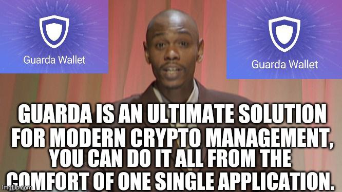 ememobong_udom's tweet photo. Did you know that,
The @GuardaWallet is the best option for managing modern #cryptocurrency from the convenience of a single application.
DYOR 👉https://t.co/3lmEthJPNg
#GuardaWallet @GuardaWallet $GRD #Security #DeFi #TeamGuard #cryptocurrency #blockchain #Crypto https://t.co/l6KgPG5lBR