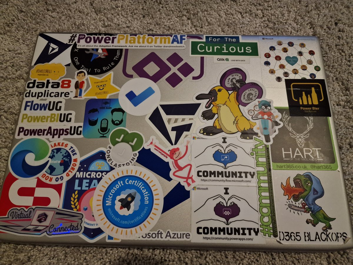 D365Geek's tweet photo. The end of an era... Which means, I need more stickers 😅 #SendMeStickers #PrettyPlease #IMissPowerPlattyAlready https://t.co/QXI6nXzAS2