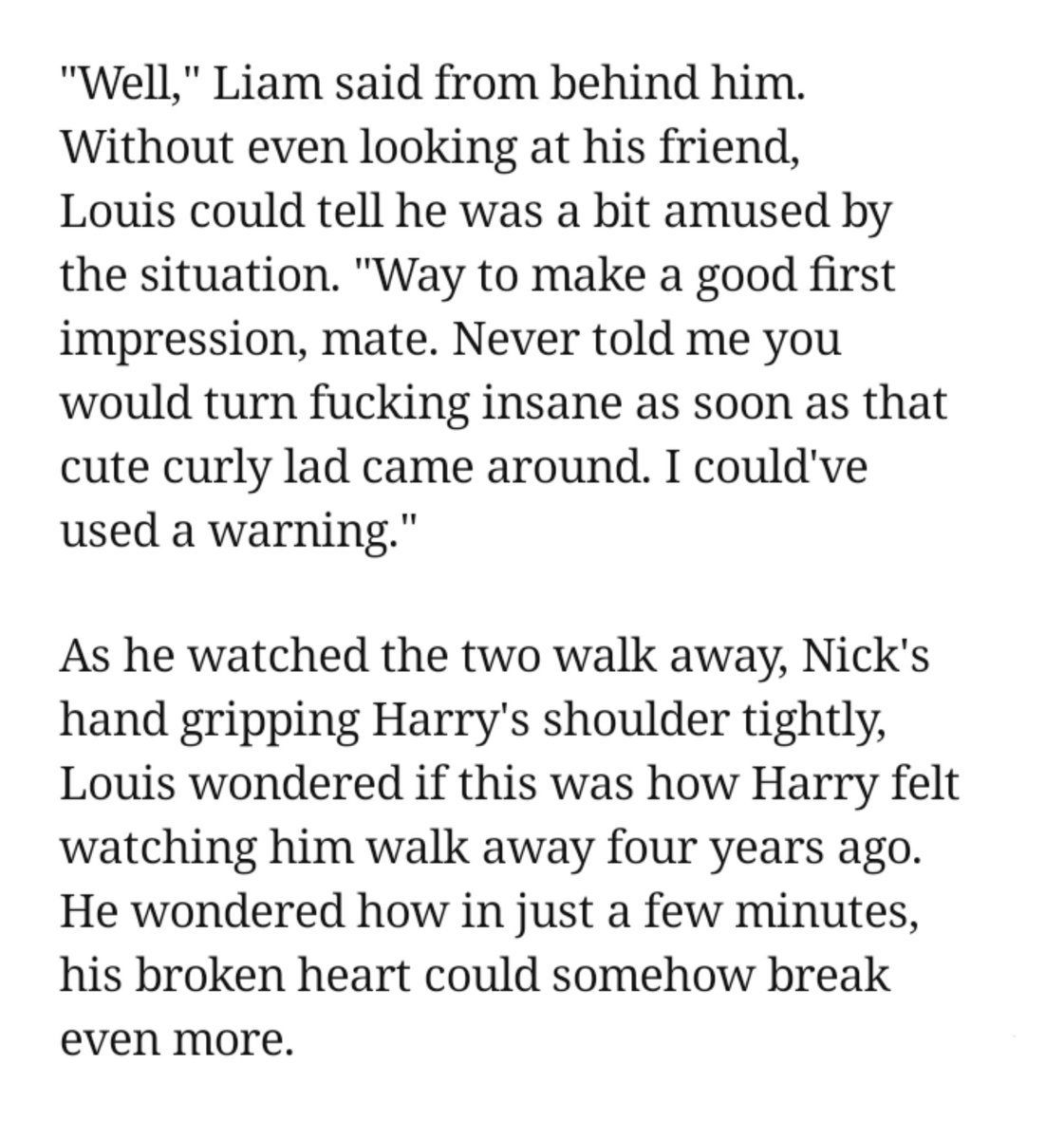 edwritesbot's tweet photo. #backforyouff #LarryStylinson #Larry https://t.co/97EUzNooPp