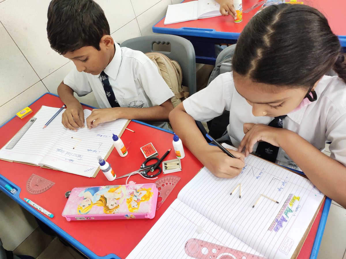 BNeelbad's tweet photo. Angles Based Matchsticks Activity
#MathematicsActivity #Matchstickactivity #bbpsnb #bbpsneelbad #BBPS https://t.co/iu1eCuNgtX