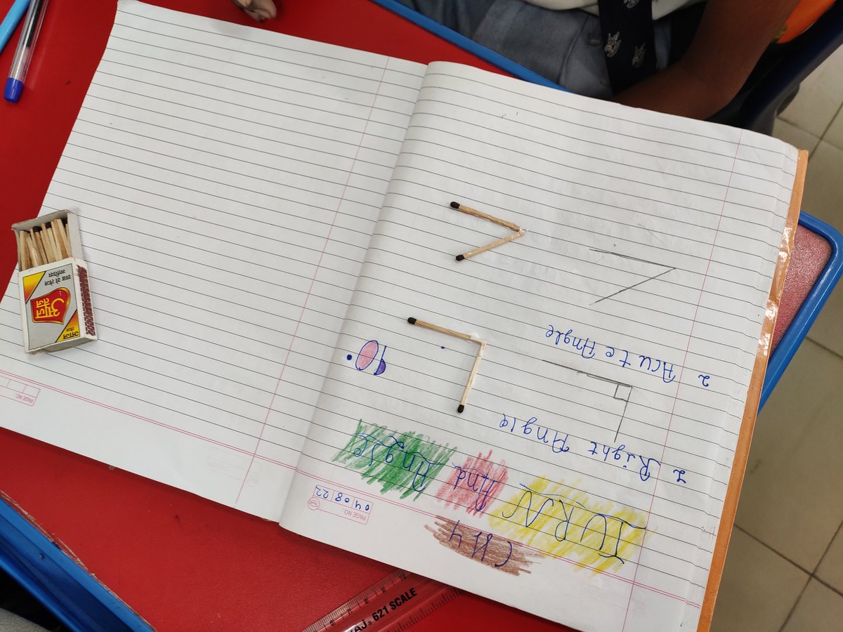 BNeelbad's tweet photo. Angles Based Matchsticks Activity
#MathematicsActivity #Matchstickactivity #bbpsnb #bbpsneelbad #BBPS https://t.co/iu1eCuNgtX