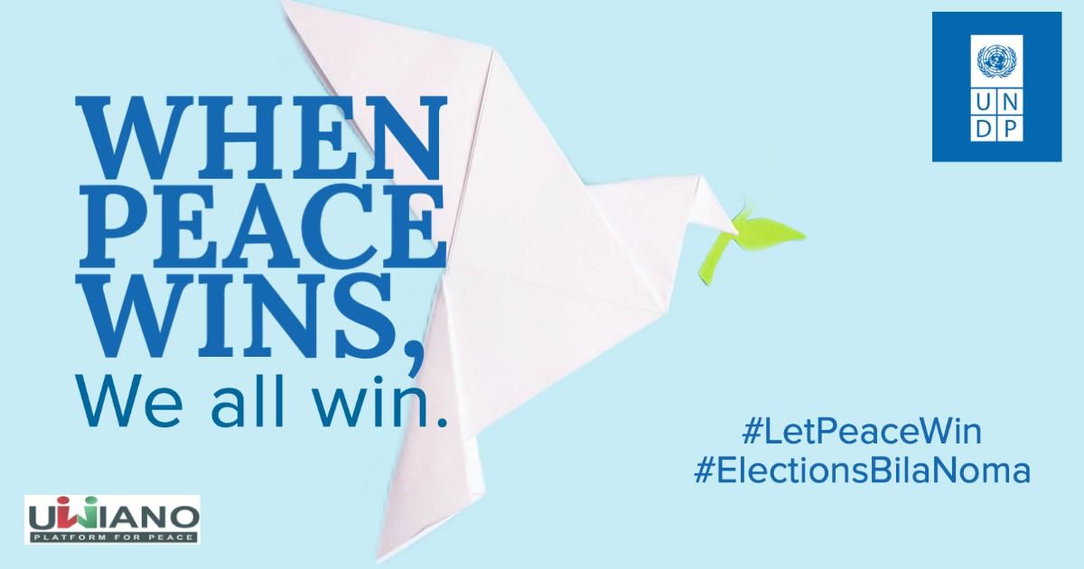 PeaceNet_Kenya's tweet photo. When Peace Wins, We All Win!!
@UNDPKenya
@SwedeninKE
@NCIC_Kenya 
@irck_info 
@Uwiano_Peace 
@NSCpeace https://t.co/RHSCpMtjpm