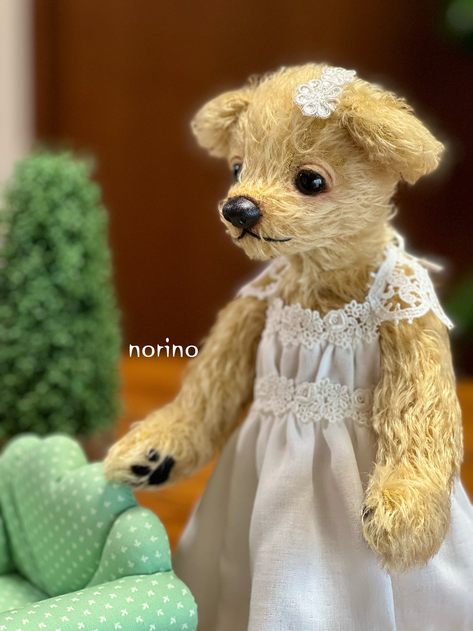 テディわんこ テディプー テディベア テディベア ハンドメイド 作家 ai