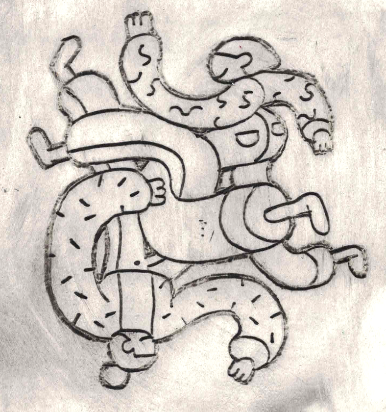 printmaking i did back in 2019 