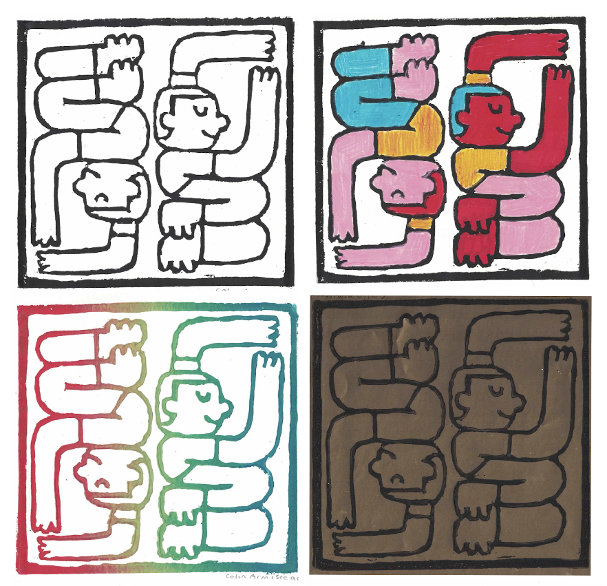 printmaking i did back in 2019 