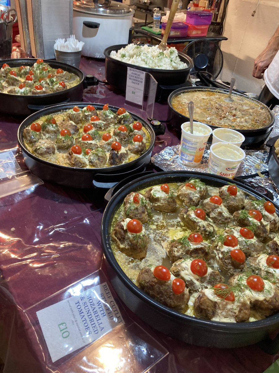 QueensCollFood's tweet photo. Foodie weekend sharing delicious international foods from a vast array of countries at Brick Lane, London. A wonderful eclectic world tour of tastes with Lithuanian food jostling for your attention beside Ethiopian dishes. @TrumanMarketsE1 @THtowncentres #trumanmarkets #thmarkets https://t.co/ogMNO7Yk2C