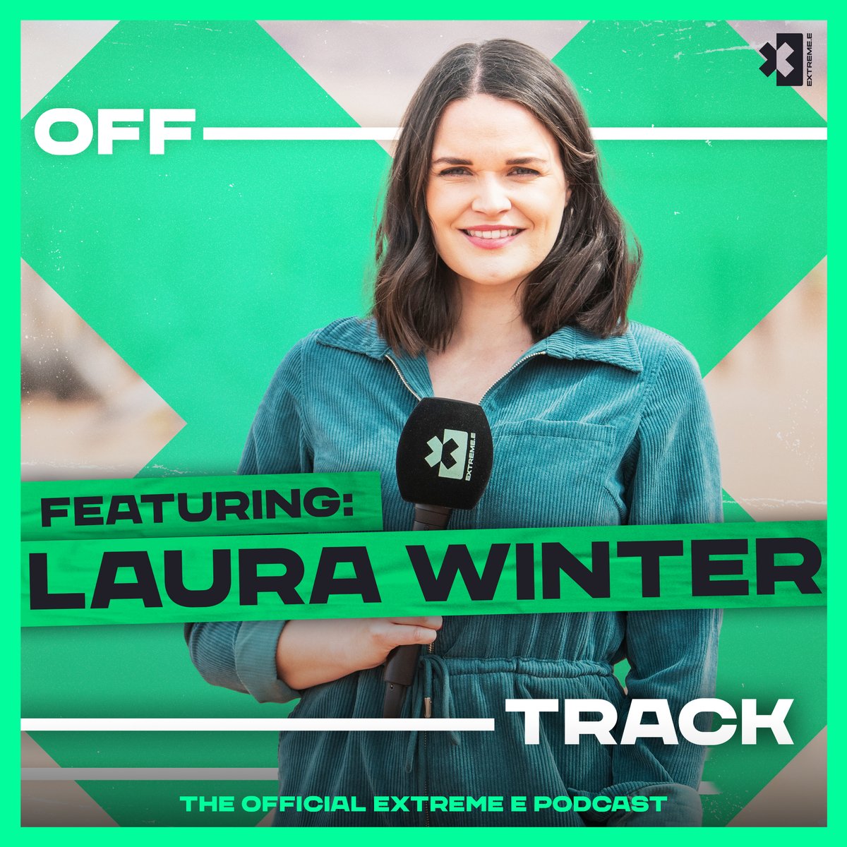 fiaextremeh's tweet photo. 🎙 Off Track with @LauraCWinter!

Listen to the latest Off Track podcast episode now to discover what it's like to report on our Extreme E drivers in the heat of battle!

🎧  https://t.co/A1AwJWTO3Z

#ExtremeE #XEOffTrack