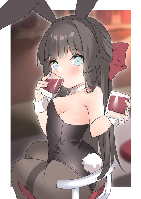Skeb絵らふ!バニー! 