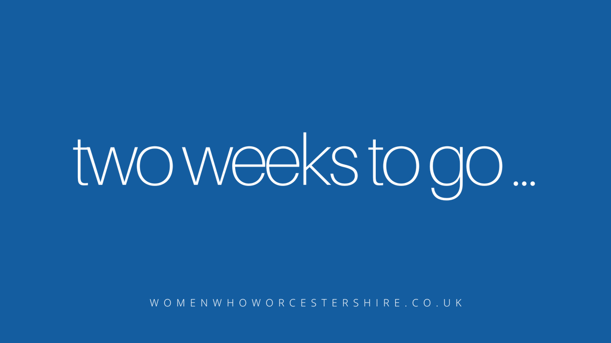 WomenWhoWorcs's tweet photo. 2 weeks, 14 days, 336 hours to go 😆We're over the moon with how many of you have signed up to our waitlist & we can't wait to welcome you to the all new Women Who Connect Hub 💙#WomenWhoWorcs #ConnectHub #WorcestershireHour https://t.co/NNotuuNbyo
