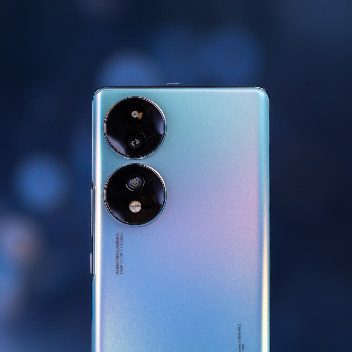 SaudiAndroid's tweet photo. #HONOR70 🔵🟣 https://t.co/VpEdloGJqE
