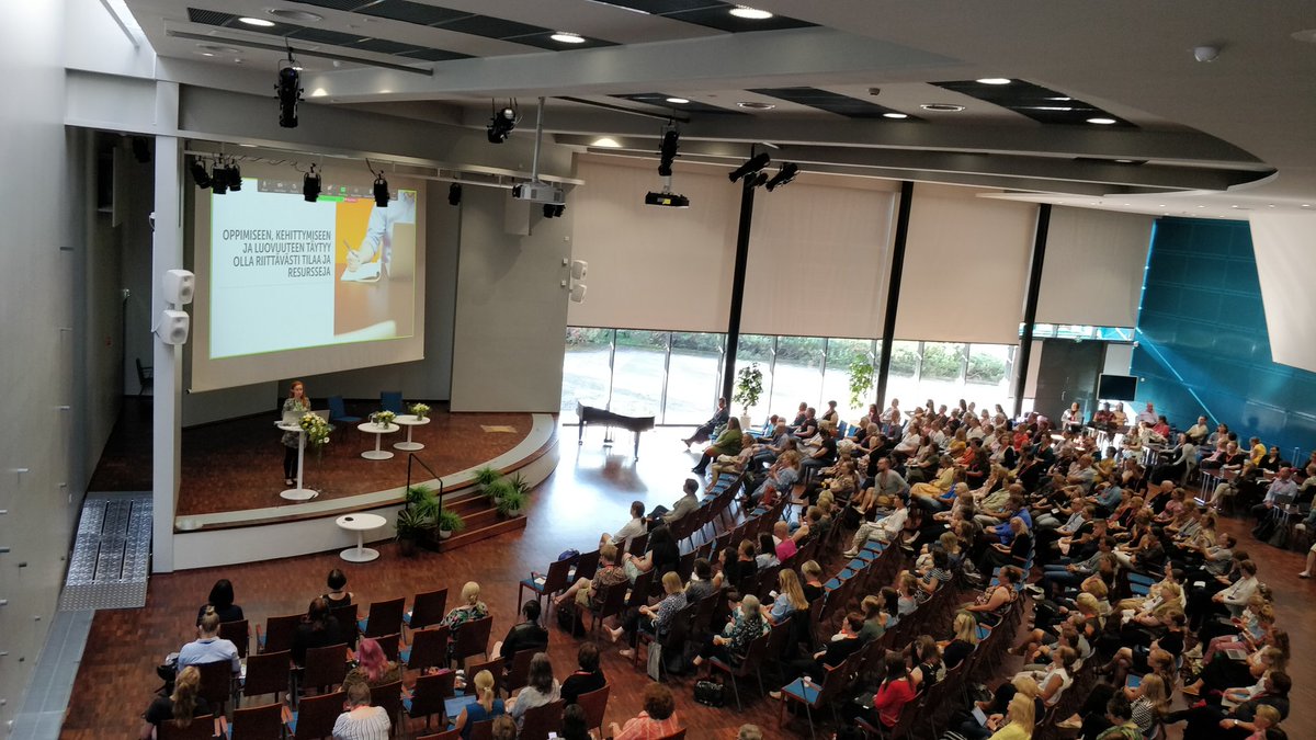 Kananen's tweet photo. Autumn Forum for HEI's International Issues going on at the moment. So nice to meet colleagues face to face. Thank you #OPH and #universityofoulu https://t.co/JGOgW7xp1s