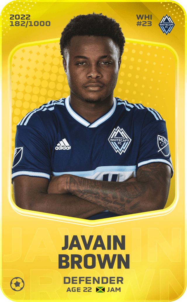 boncharsorare's tweet photo. GIVEAWAY #Sorare 🚀🎁
Je fête ma 22e place GW296 en vous offrant Javain Brown 22/23! DEF titu chez les Whitecaps, U23 (22)

Conditions : me suivre, RT et taguer 1 ami pas encore sur Sorare

🍀 1 carte gratuite avec mon lien parrain : https://t.co/IK2SylbX1w

TAS vendredi 19 à 18h https://t.co/6pQOnoPcB8