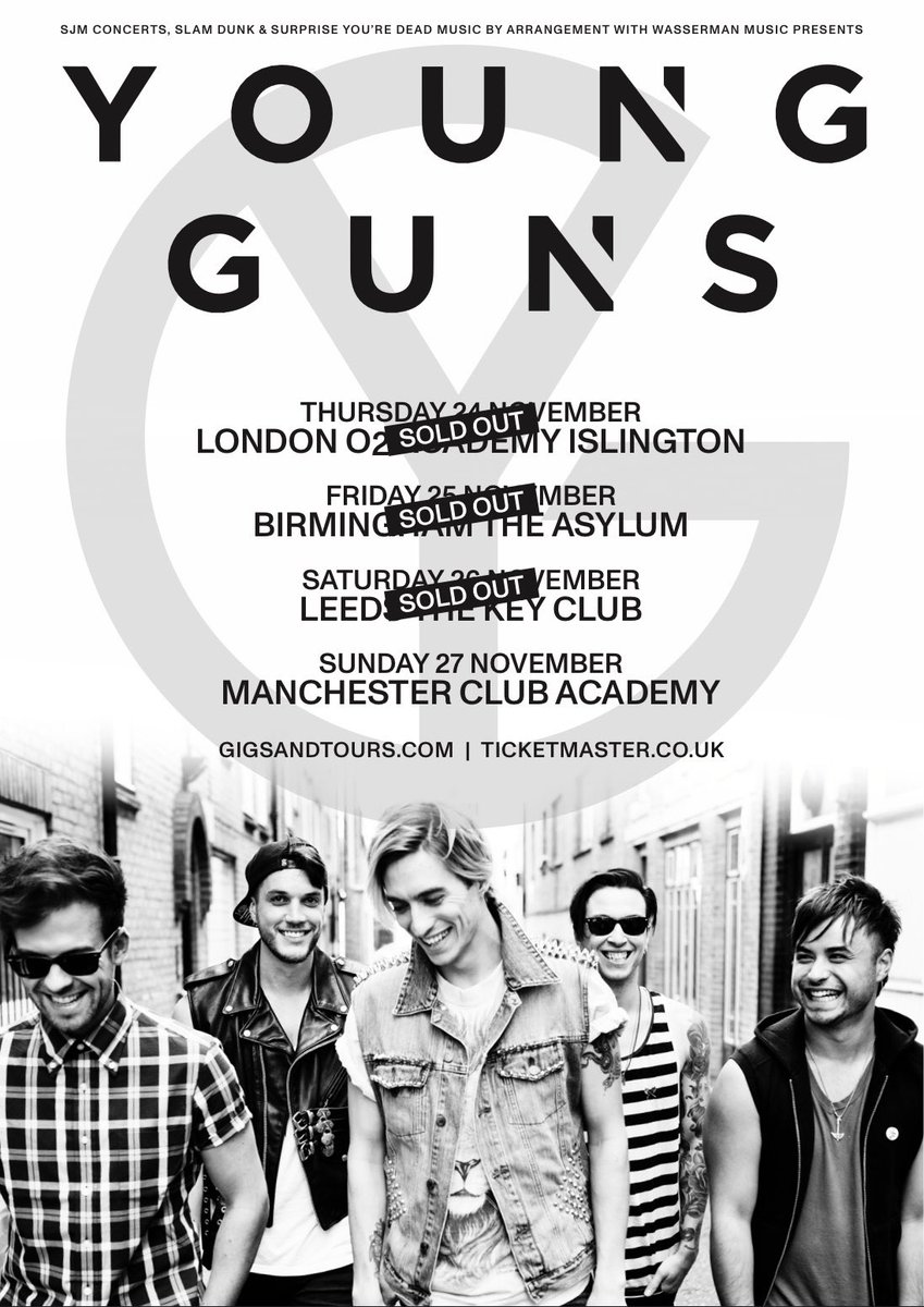 Hyped! One to go

Tickets:
gigst.rs/youngguns