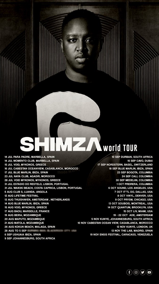 Shimza01's tweet photo. @ntsikimazwai While we are all here for the comments, I have a show in Durban on the 10th of September, please pull up 🙏🏾 If you can’t, here’s my gig guide, please come through to one or two of the shows, I’d really appreciate it 🙏🏾🙏🏾🙏🏾♥️♥️♥️ https://t.co/CAjRSbLFLH