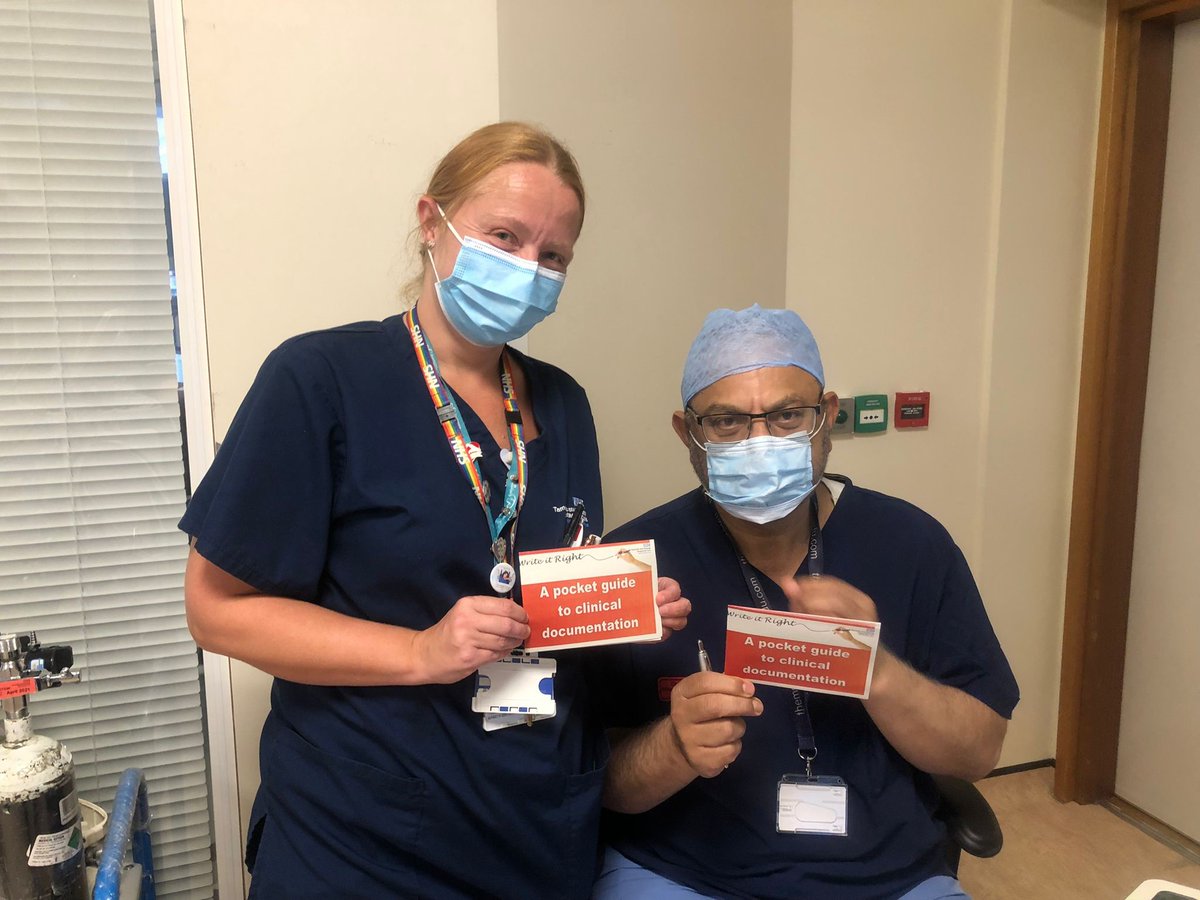 TGICFTSaferCare's tweet photo. Fantastic engagement across ACU and ITU. Utilising their pocket guides to perfect their documentation. Keep up the great work. #SpotlightOn #Recordkeeping #writeitright #makeitlegible https://t.co/tDmQA03jg3
