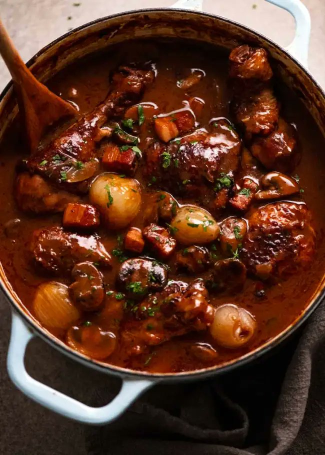 DreamyTechGirl's tweet photo. Coq au Vin!
recipe @ https://t.co/Td2aHAn3zX https://t.co/45WgBp8Fgn
