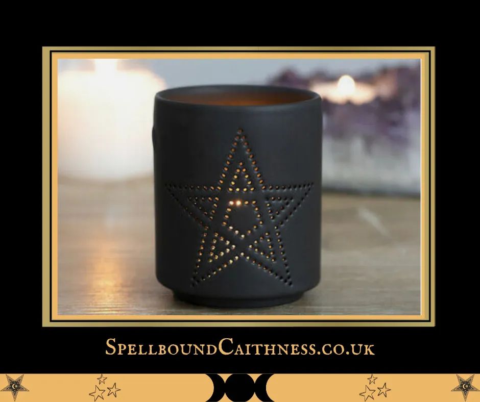 WeeBeeSocial's tweet photo. SMALL BLACK PENTAGRAM CUT OUT TEALIGHT HOLDER
Order yours here ๐
SMALL BLACK PENTAGRAM CUT OUT TEALIGHT HOLDER
https://t.co/oO8N8rSMfO
#pagan #paganism #pagandecor #tealightholder
#pentagram #tealights #candles #witchydecor #goth #gothic #halloween #homedecor #cosyhomes https://t.co/jGiyicgd5v