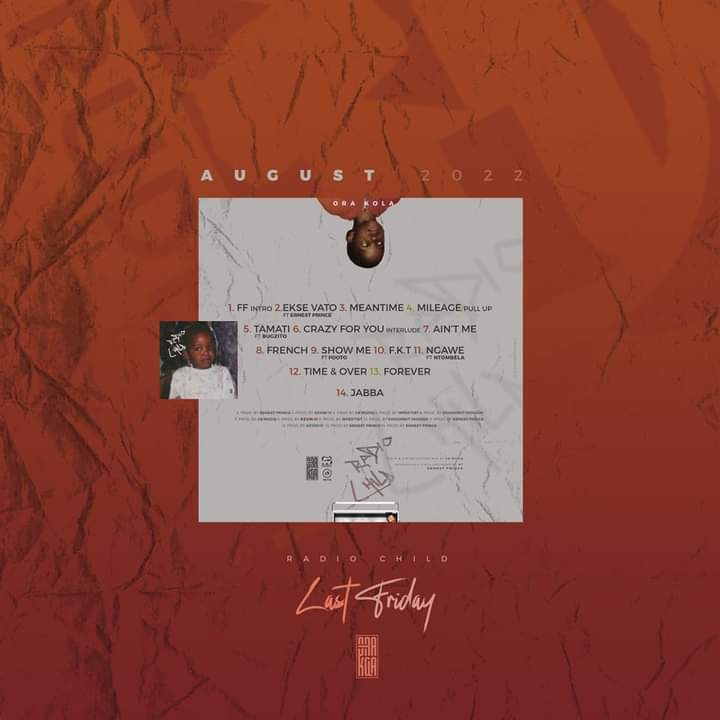 Thabangwrldwide's tweet photo. Last Friday #radiochild by @OraKolaOfficial is about to drop, featured @PdotO_SA and @Bugzito
012 finest @slikouron https://t.co/GiDh6M2kee
