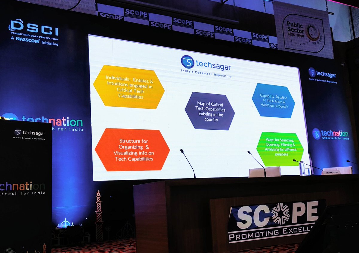 TechSagar_DSCI's tweet image. Mr. Vinayak Godse, Senior Vice President @DSCI_Connect gave an overview on India&apos;s #CybertechRepository - What it offers? with an elaboration on &apos;Hardware #Semiconductor Supply Chain Mapping&apos;. 
@godvinayak @nasscom @NASSCOM_Product