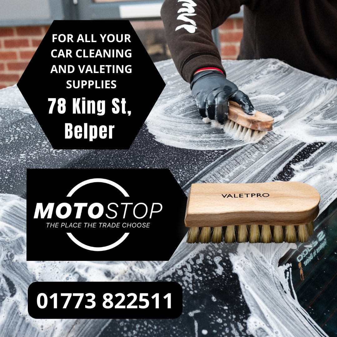 Valetpro @ "Motostop Belper" supplying car parts, accessories &amp; car care at competitive prices. 01773 822511