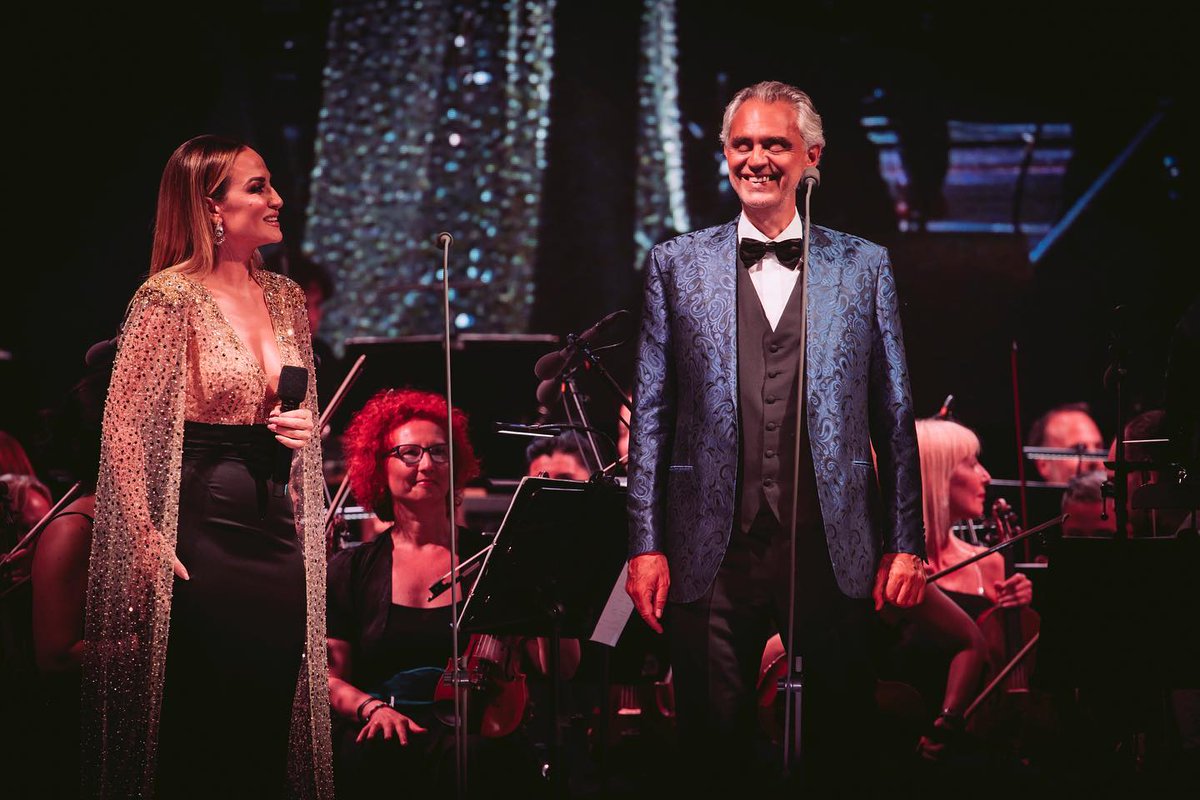 Delta_Classic's tweet photo. The summer in pictures with @AndreaBocelli. We contibuted to the success of the concert in Belgrade.
#DeltaClassic #AndreaBocelli #livesound #Microphone  #ClassicalMusic  
@SCHOEPSmics @DPAmicrophones @shure https://t.co/JBSF17d8VE