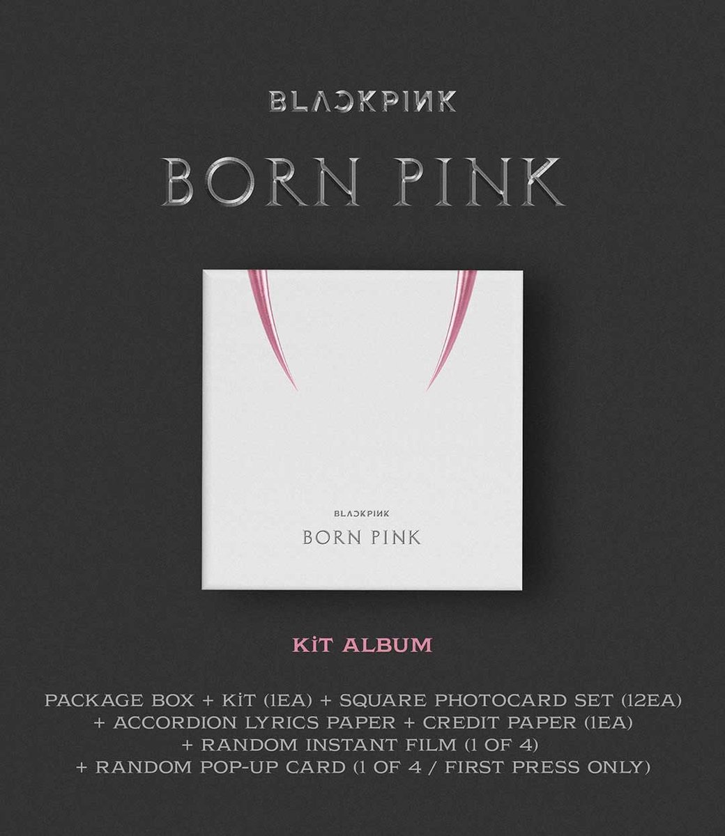VinylRacksPH's tweet photo. [PH GO] ✨BLACKPINK: 2nd Album "BORN PINK"✨

Photobook: 780 PHP each
Kit: 1050 PHP each

➡️from Ktown4u 
☑️Freebies
☑️W/ POB
☑️Can choose ver.
📥DOO: September 12
📤DOP: September 15
🚢Normal ETA

Order Link: https://t.co/622i4gozhW
#VRPHGO https://t.co/jktNTziWHH