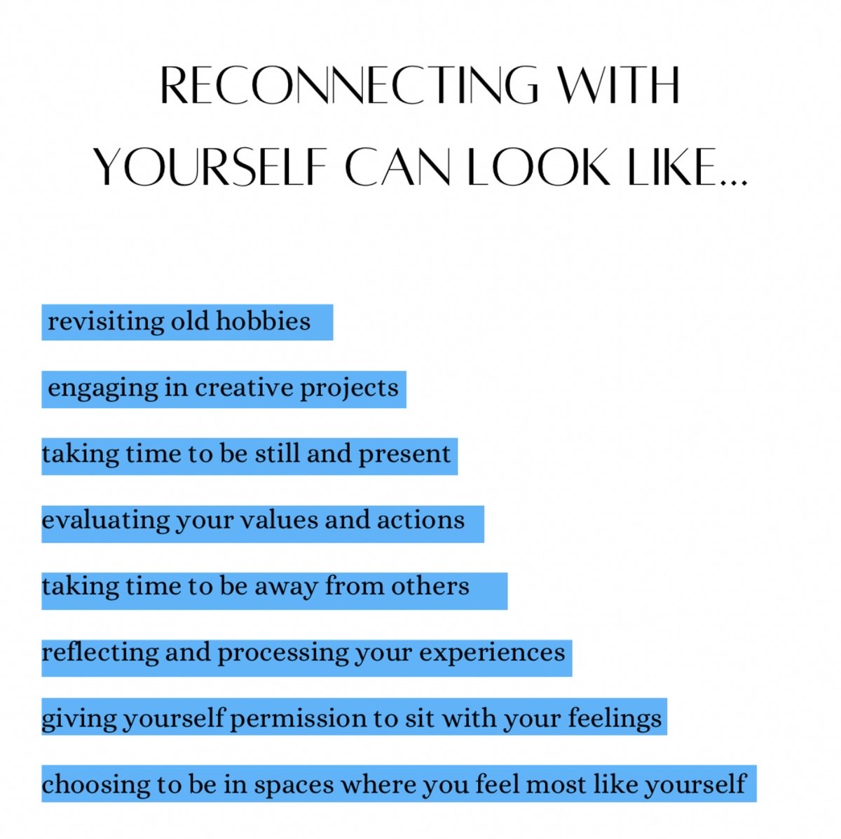 eapxprtsoftware's tweet photo. Reconnecting woth yourself is so important when you feel like you are out of touch 

#eap #eapexpert #mentalhealth #mentalhealthawareness #reconnect #prioritize #business #businesssoftware https://t.co/4ZIkuf0CI3