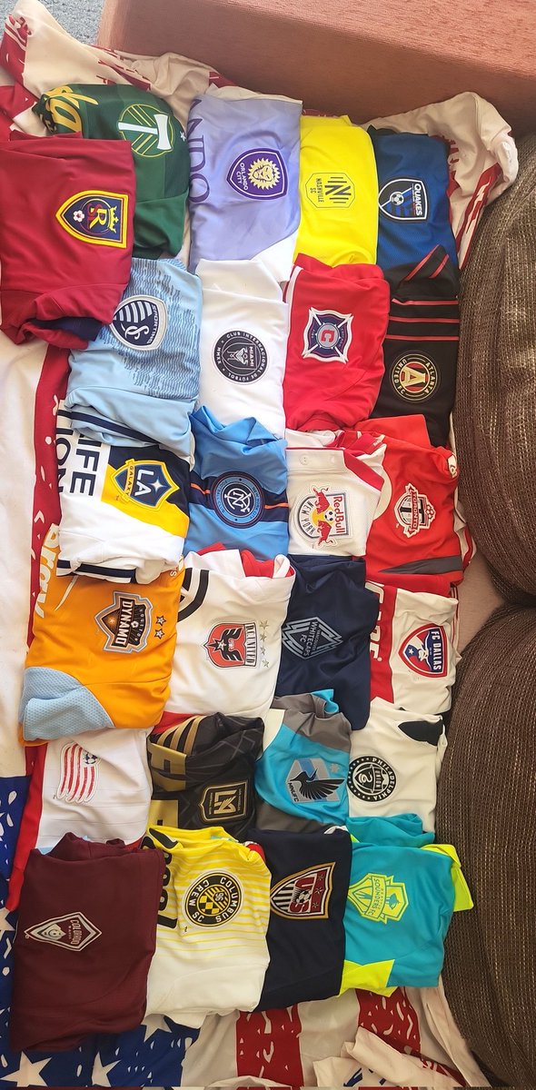 JulianKehrer96's tweet image. Hey @MLS! Here is your crazy German Fan! I love this League! I hope you enjoy my Collection!
@SJEarthquakes @ATLUTD @TorontoFC @FCDallas @PhilaUnion @SoundersFC @NashvilleSC @ChicagoFire @NewYorkRedBulls @WhitecapsFC @MNUFC @OrlandoCitySC @InterMiamiCF @NYCFC @dcunited @LAFC