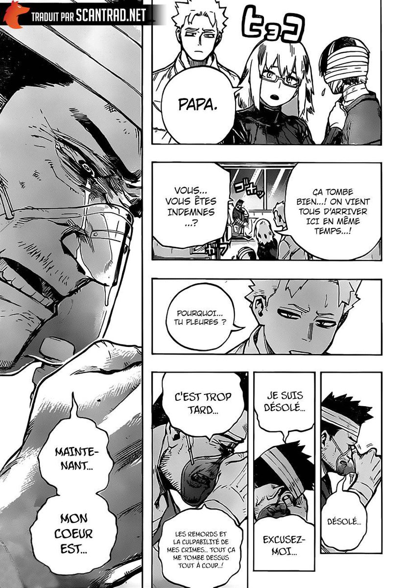 Daikii_24's tweet photo. wshhhhhhh #MHA302 Dinguerie c’est trop triste https://t.co/btZwVvHkOK