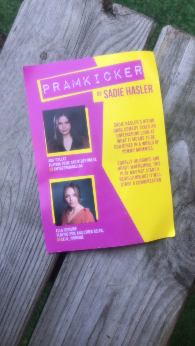 Amy_Blake_'s tweet photo. Saw Pramkicker this morning and I’m obsessed. Bloody brilliant!! @sadiehasler @ladieslikeyou_ https://t.co/TNYYiNTUV9