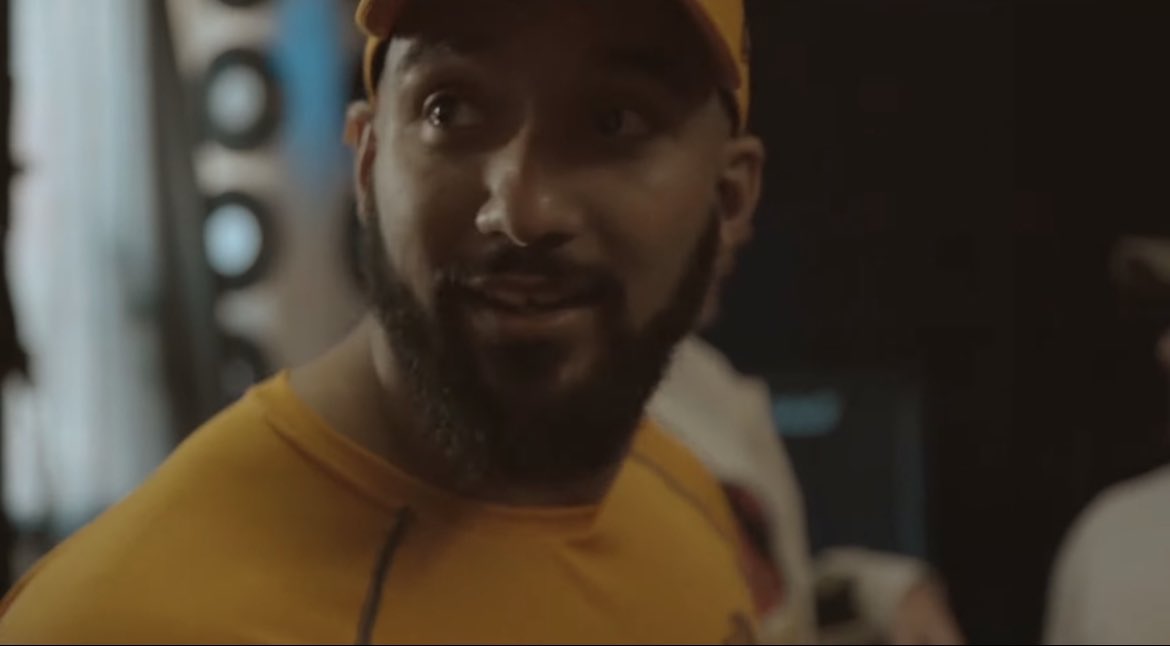 ThatsARapGuys's tweet photo. @CoJayLives seeing himself on our latest episode https://t.co/Lt7bLFikQv