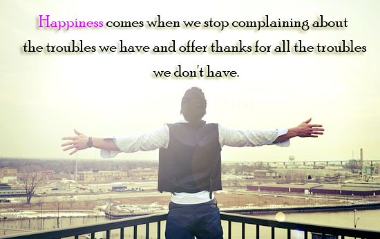 Strengthfor2day's tweet photo. Happiness Comes When We Stop Complaining
About The Troubles We Have
And Give Thanks
For All The Troubles We Don't Have.

#Happiness #Thankful #Grateful #Troubles #Complaining #Have #DontHave #Stop #Give #RecoveryPosse #Strengthfor2day https://t.co/mjuygVWoTW
