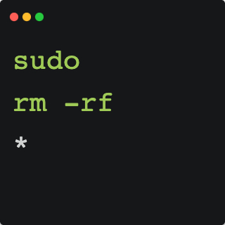 sudo rm -rf tweet media