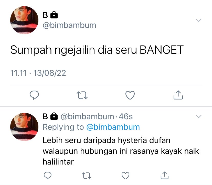 popsvelvett's tweet photo. terharuuuuuu 😭❤️ https://t.co/PRW9zY3pg9