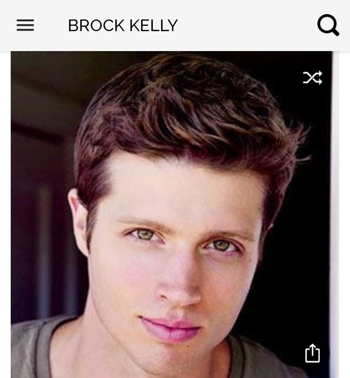Happy birthday to this great actor.  Happy birthday to Brock Kelly 
