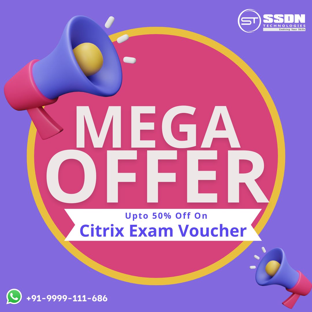 ssdntechnologie's tweet photo. Get ready to grab the biggest discount of the month!  Save Upto 50% on Citrix certification. Order your discounted exam voucher now: https://t.co/ROmoIYVr4j

#citrixsubscription #Citrix #CitrixCertification #exam #VoucherCodes #ITEXAM #ITcertifications https://t.co/HvSIDoP7t1