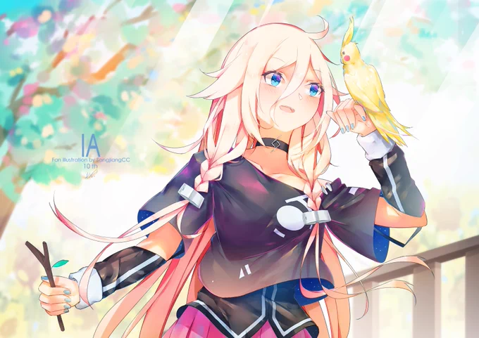 Life  Love  Peace--#IA_10th  #IA10th_イラスト #IA #イア #VOCALOID 