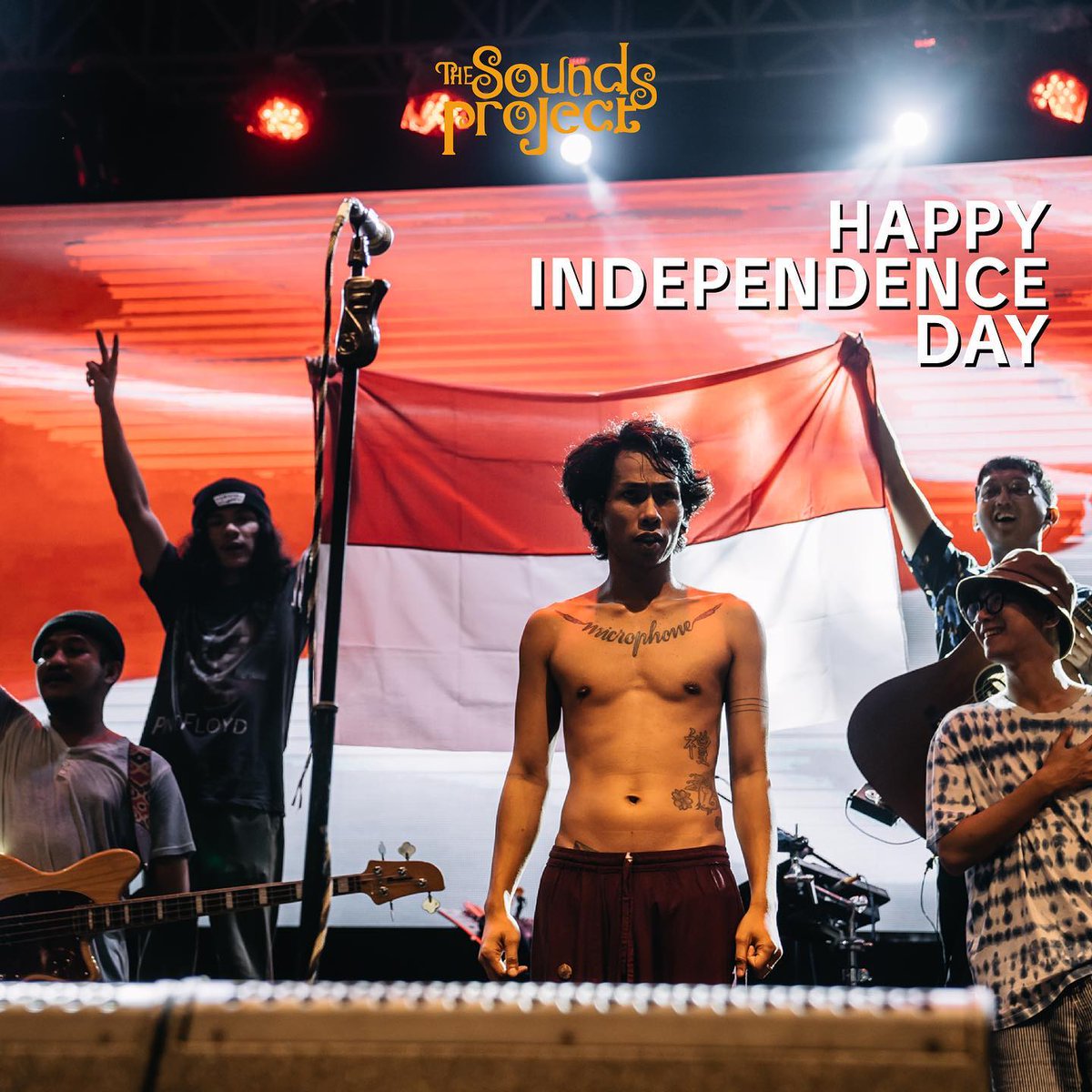 soundsproject_'s tweet photo. Definiton of freedom for us is to be back creating another festivals again, to share tons of precious moment with all of you, freedom of happiness, freedom of togetherness 🙂

Selamat hari kemerdekaan Indonesia! https://t.co/bgesm3PVIX