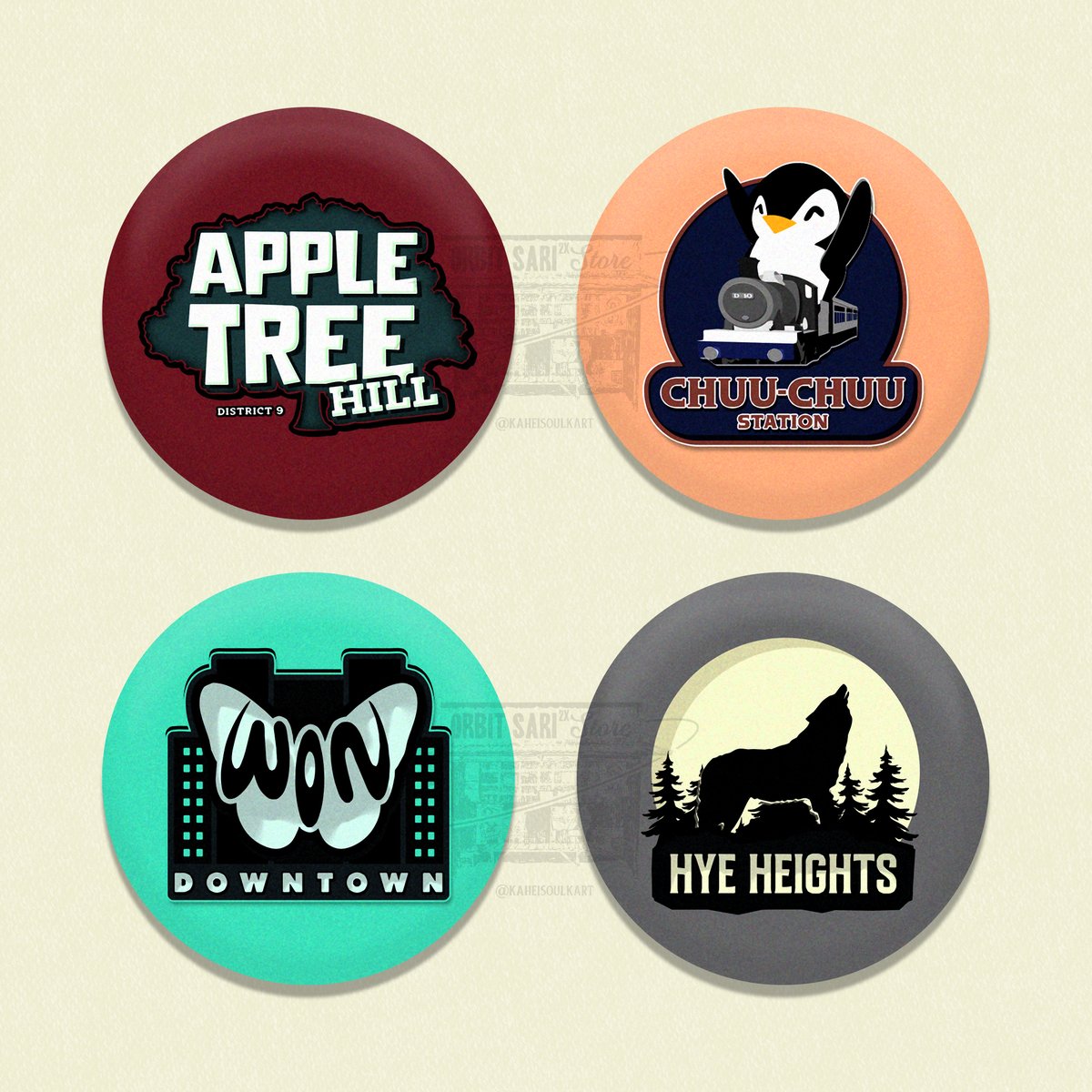 kaheisoulkart's tweet photo. wts lfb loona ph | help rt ! 

loona island district button pins
— ₱45 each + pf
— matte, 1.25” 
— for pre-order (7-10 days prod) 
✧ also available for cod on shopee (+fees)

°。check thread for more details

❂ doo: aug 22
❂ dop: aug 23

🔗 order form
https://t.co/Ks8VBBTPs6 https://t.co/N7D9PDMI5U