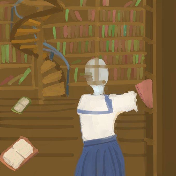 螺旋階段のtwitterイラスト検索結果