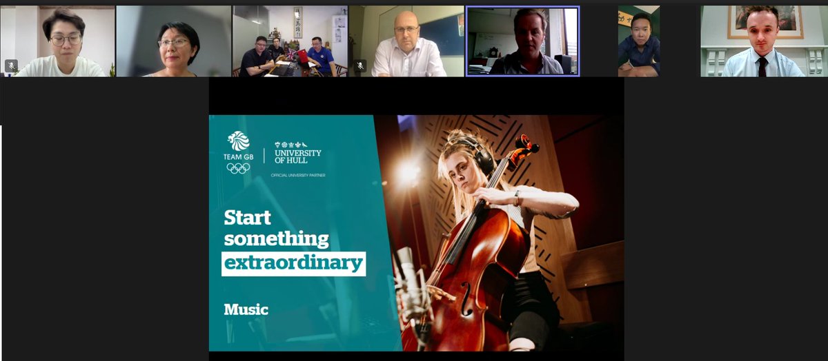 calum_hull's tweet photo. Really pleased to join very exciting discussions with a prospective new partner in China this morning, together with colleagues from @MusicHullUni. Our well-suited curricula and shared approach to Music education will open a range of UG study pathways for future students 🇬🇧🎶🇨🇳 https://t.co/f63agCWfWn