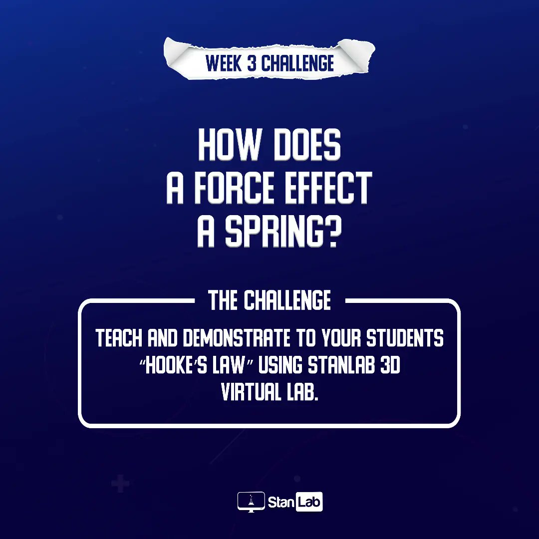 StanLabHQ's tweet photo. WEEK 3 CHALLENGE IS LIVE!
12 teachers who fulfilled the requirements of the challenge will be awarded #10,000 cash prize each & lot of other amazing prizes💃
Join our community page to participate, https://t.co/u3KtrWD93Z
End Date: 25th August, 2022
#StanLabTeachersChallenge https://t.co/Hwo7cTXxXW