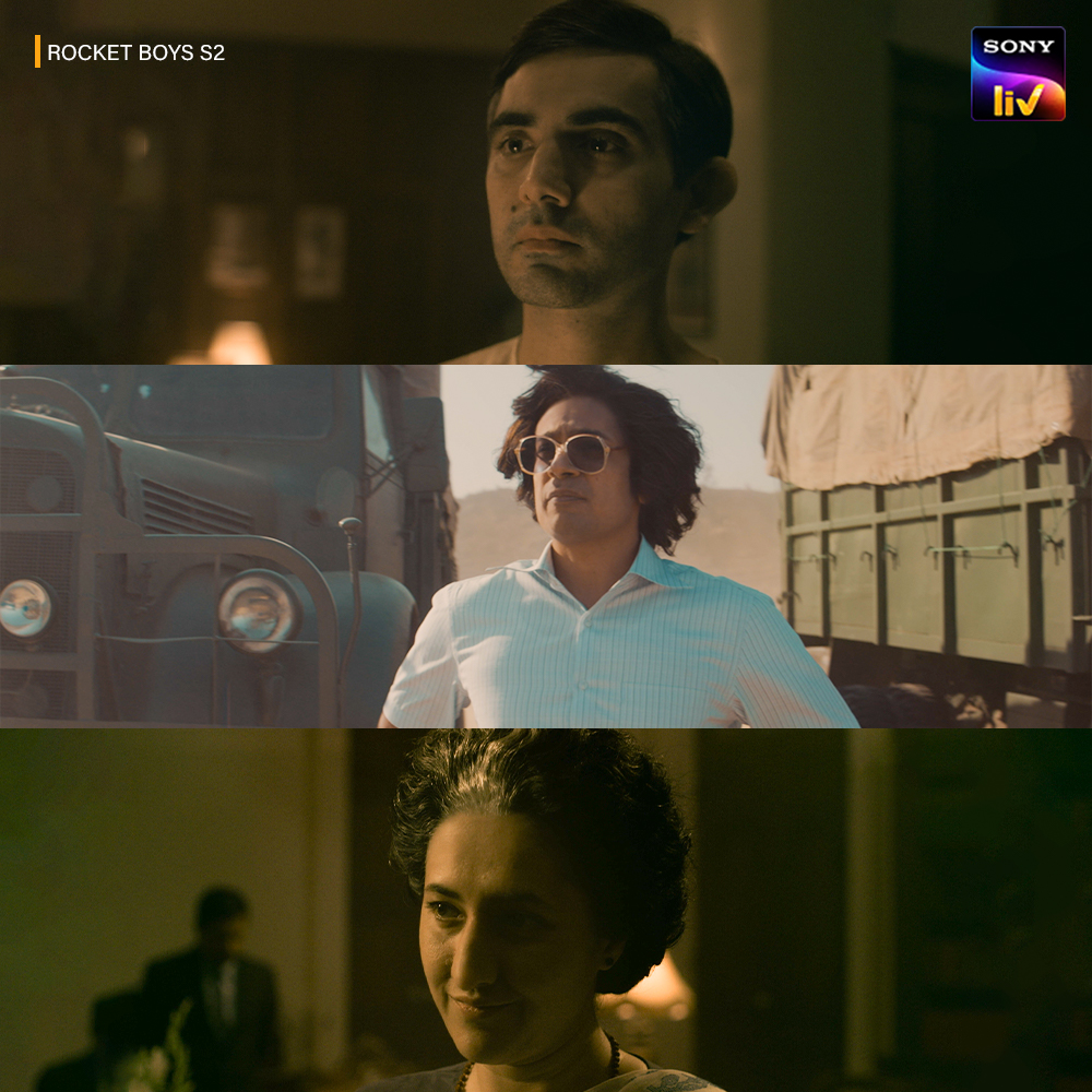 SonyLIV's tweet photo. Their bravery and vision took India to greater heights. Decades later, their story unfolds.

Watch #RocketBoysS2, streaming soon only on #SonyLIV

#RocketBoysOnSonyLIV https://t.co/AFt97am6ZS