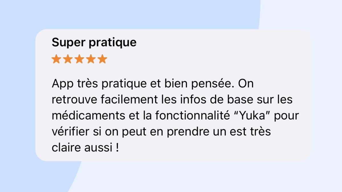 Vous êtes déjà des milliers à utiliser l'application #goodmed au quotidien pour scanner vos #médicaments 🥰 Merci pour tous vos avis encourageants, cela nous touche beaucoup ! Pour télécharger l'application, c'est par ici : bit.ly/3PtmbLU ⁠